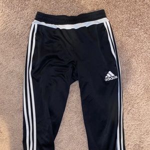 Black adidas pants